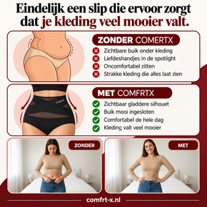 ComfrtX™ | SculptContour | Naadloze corrigerende slip met hoge taille