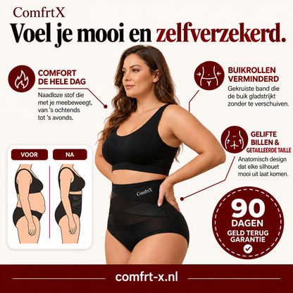 ComfrtX™ | SculptContour | Naadloze corrigerende slip met hoge taille