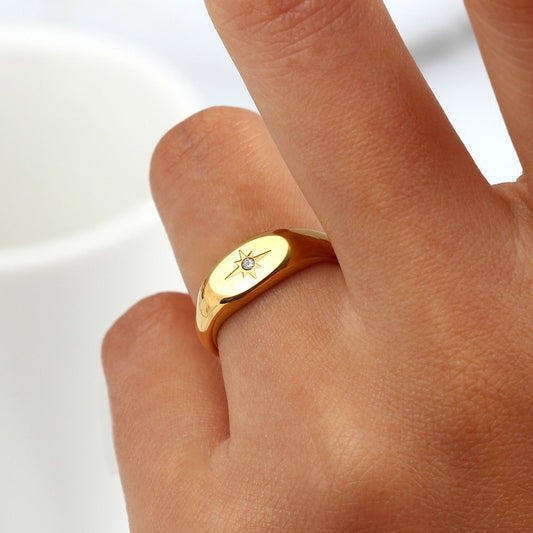 SENSO THE LABEL  KOMPAS RING