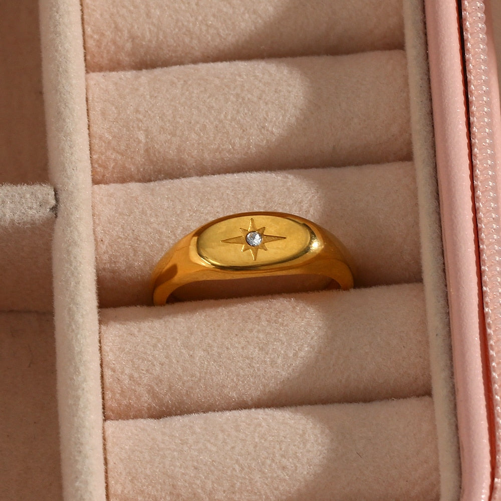 SENSO THE LABEL  KOMPAS RING