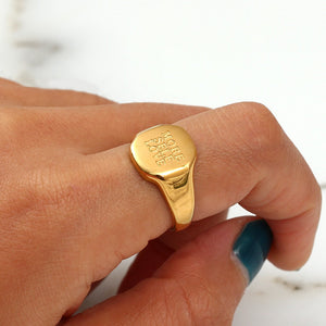 SENSO THE LABEL MORE SELF LOVE RING