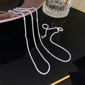 SENSO THE LABEL DIAMENTEN DUBBEL KETTING