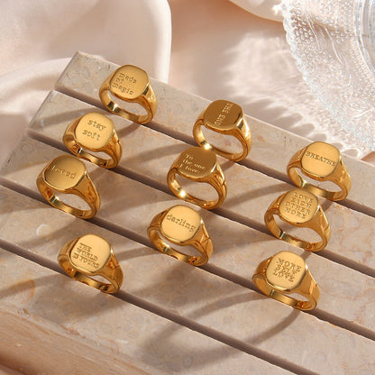 SENSO THE LABEL MORE SELF LOVE RING