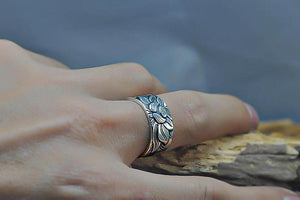 SENSO THE LABEL  LOTUS SUTRA RING