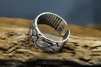 SENSO THE LABEL  LOTUS SUTRA RING