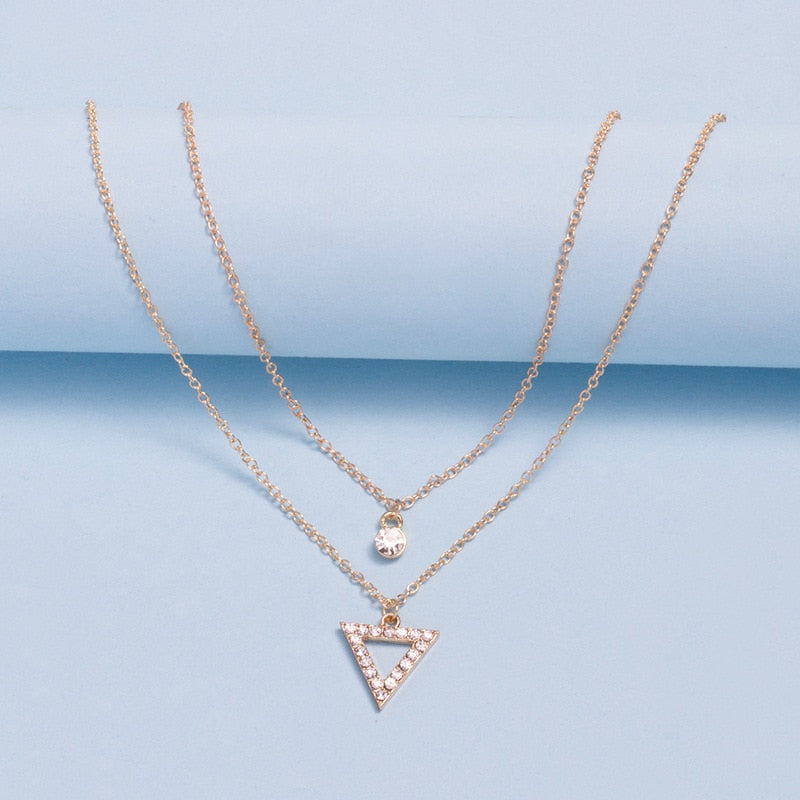 SENSO THE LABEL TRIANGEL KETTING