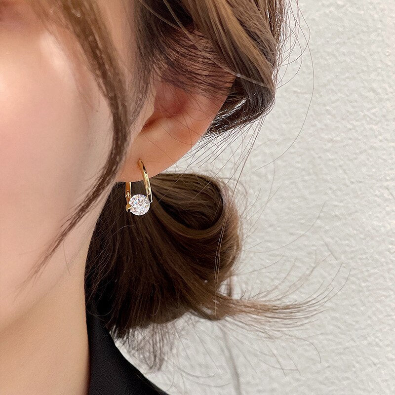 SENSO THE LABEL DIAMANT OORBELLEN